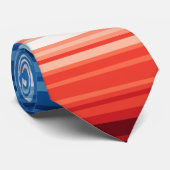 Klimaatcrisis en opwarming van de aarde Krawatte K Stropdas (Opgerold)