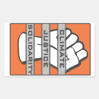 Klimaatrechtvaardigheid Solidariteit Sticker