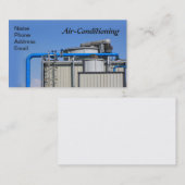 Klimaatregeling en industriële koeling visitekaartje (Voorkant / Achterkant)