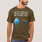 Klimaatverandering 1912 Titanic Iceberg Grappige C T-shirt (Voorkant)