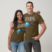 Klimaatverandering 1912 Titanic Iceberg Grappige C T-shirt (Unisex)