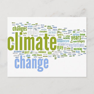 klimaatverandering briefkaart