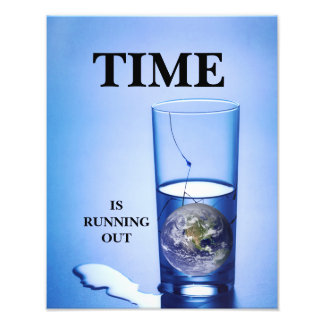 Klimaatverandering Foto Afdruk