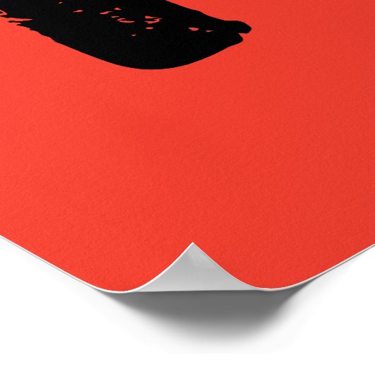 Klimaatverandering Groot Poster (Hoek)