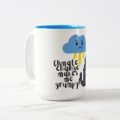Klimaatverandering Grumpy Mok Cup (Voorkant links)