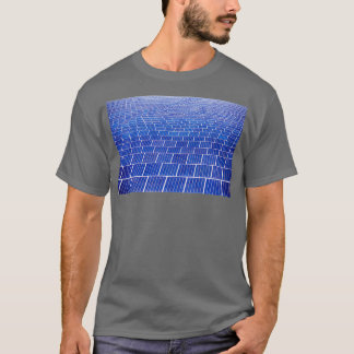 Klimaatverandering in hernieuwbare energie op het t-shirt