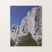 Klimaatverandering in het nationale reservaat van  legpuzzel (Verticaal)