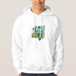 Klimaatverandering is echt hoodie