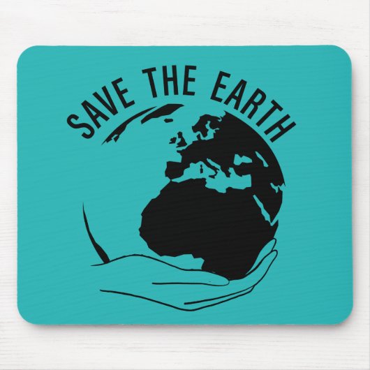 klimaatverandering is echt muismat (Voorkant)