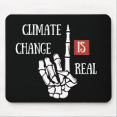 klimaatverandering is echt muismat (Voorkant)