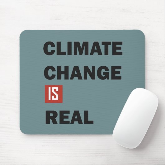 klimaatverandering is echt muismat (Met muis)