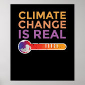 Klimaatverandering is echt poster (Voorkant)