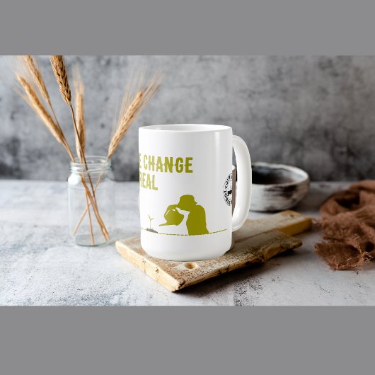Klimaatverandering is ECHTE Koffie Mok