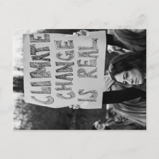 Klimaatverandering is een echt Briefkaart