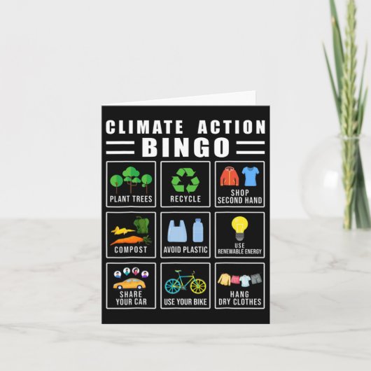 Klimaatverandering: klimaatverandering kaart (Voorkant)