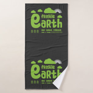 klimaatverandering Koolstofverontreiniging Act Badhanddoek