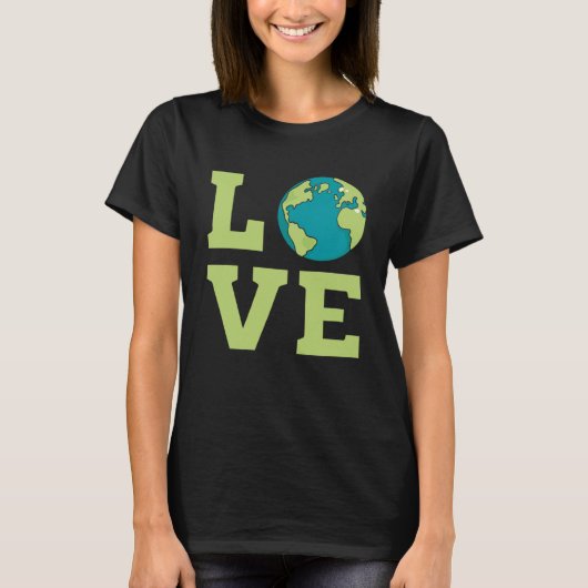 Klimaatverandering Liefde - Global Warming Mother T-shirt (Voorkant)