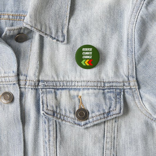 "klimaatverandering omkeren" ronde button 3,2 cm (In situ)