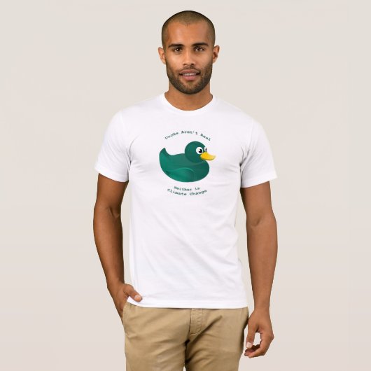 Klimaatverandering T-shirt (Voorkant volledig)