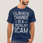 Klimaatverandering tegengaan Antissocialisme Klima T-shirt (Voorkant)