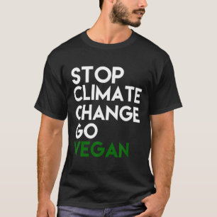 Klimaatverandering tegengaan Vegan T-shirt