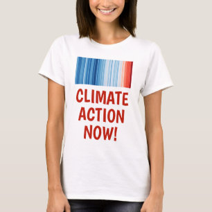 Klimaatverandering van de wereldwijde opwarming va t-shirt