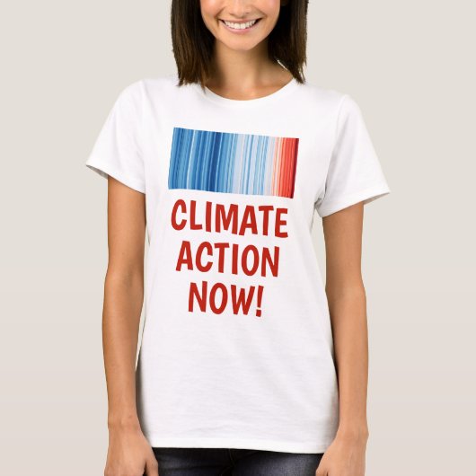 Klimaatverandering van de wereldwijde opwarming va t-shirt (Voorkant)