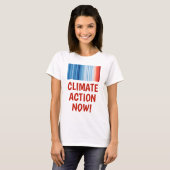 Klimaatverandering van de wereldwijde opwarming va t-shirt (Voorkant volledig)