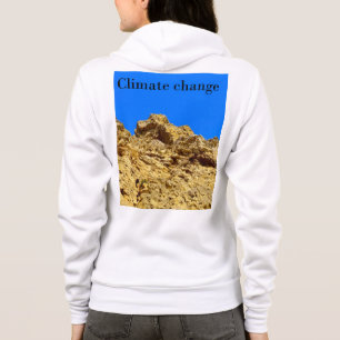Klimaatverandering zorgt voor het milieu hoodie