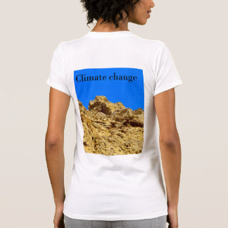 Klimaatverandering zorgt voor het milieu t-shirt