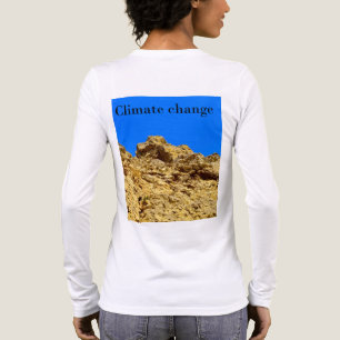 Klimaatverandering zorgt voor het milieu Tri-Blend shirt