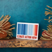 Klimaatveranderingsomgeving van Global Warming Str Fotoplaat (Zijkant)