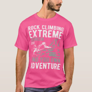 Klimavontuur Bergbeklimming Boulderen Klimmen T-shirt
