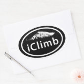 Klimberg Ovale Sticker (Envelop)