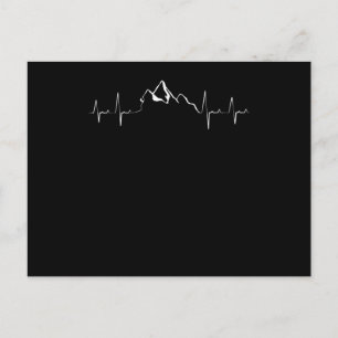 Klimbergen hartslag briefkaart