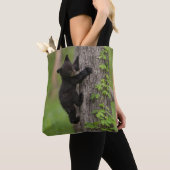 Klimboom voor zwarte Beren Draagtas (Dichtbij)