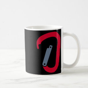 Klimcarabiner koffiemok