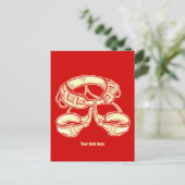 klimharnas briefkaart (Staand voorkant)