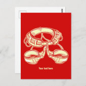 klimharnas briefkaart (Voorkant / Achterkant)