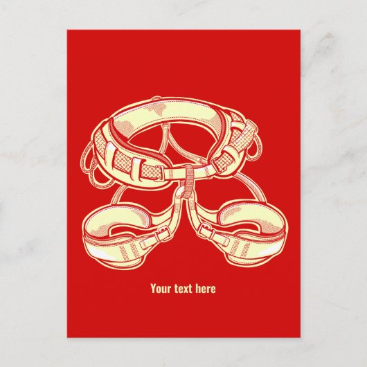 klimharnas briefkaart (Voorkant)