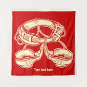 klimharnas wandkleed (Voorkant)