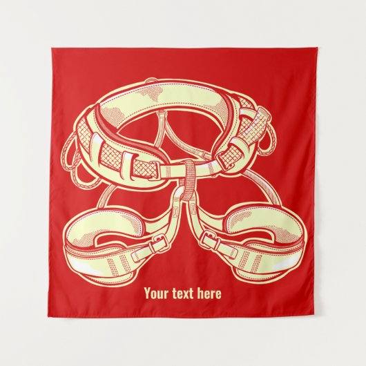 klimharnas wandkleed (Voorkant)