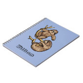 Klimluiaard gepersonaliseerd Notitieboek (Linkerzijde)