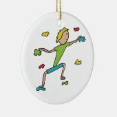 Klimmen binnen keramisch ornament (Rechts)