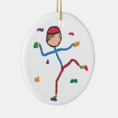 Klimmen binnen keramisch ornament (Rechts)