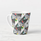 Klimmen binnen latte mok (Linkerhoek)