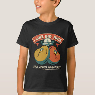 Klimmen Boulderen Avonturen Klim Aan T-shirt