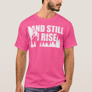 Klimmen Boulderen Klimmer Bergbeklimmer Rots T-shirt