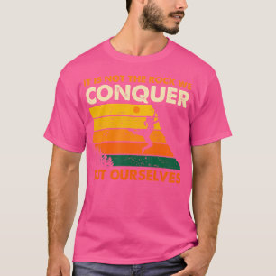 Klimmen Boulderen Klimmer Bergbeklimmer Rots T-shirt