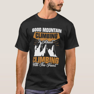 Klimmen met de Hart Bergbeklimming voor Trek T-shirt